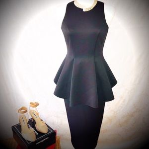 Australian Brand Elliatt Peplum Midi - With Tags!